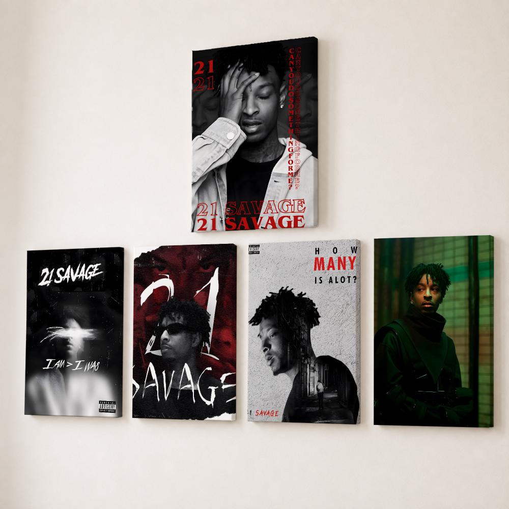 Popüler Şarkıcı Rapper 21 S-Sa - Canvas Wrap Ready incelemesi ve fiyatı