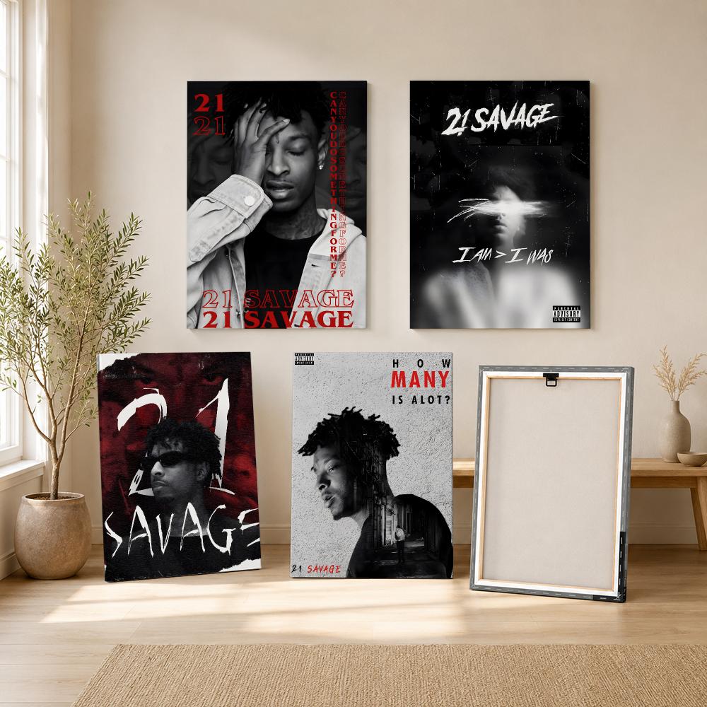 Popüler Şarkıcı Rapper 21 S-Sa - Canvas Wrap Ready incelemesi ve fiyatı