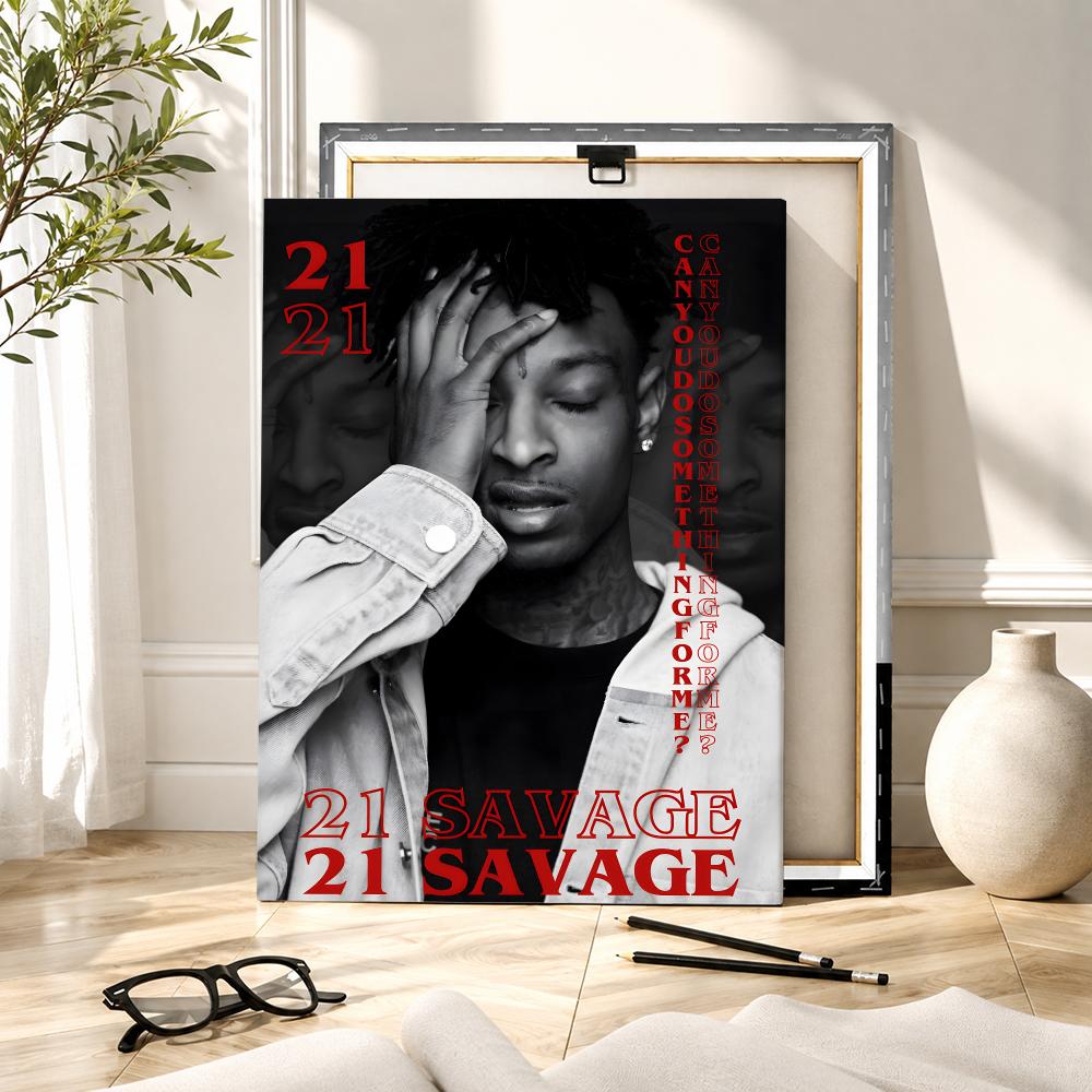 Popüler Şarkıcı Rapper 21 S-Sa - Canvas Wrap Ready incelemesi ve fiyatı