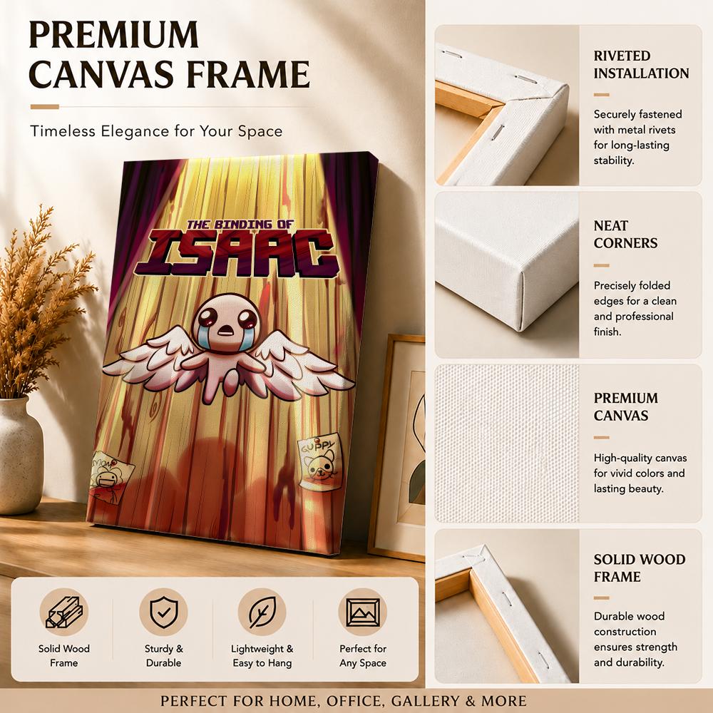 Game The B-Binding Of Isaac Ta - Canvas Wrap Ready incelemesi ve fiyatı