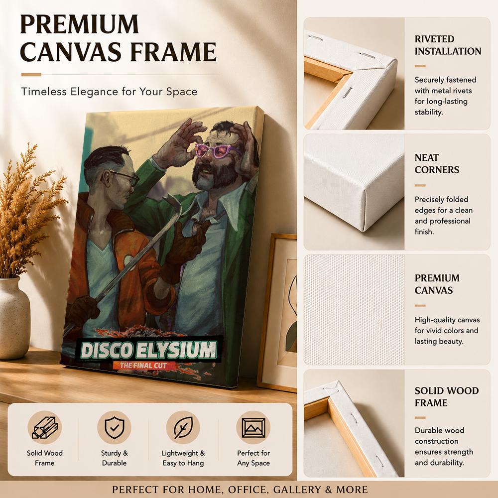 D-Disco Elysium Sıcak Video Oy - Canvas Wrap Ready incelemesi ve fiyatı