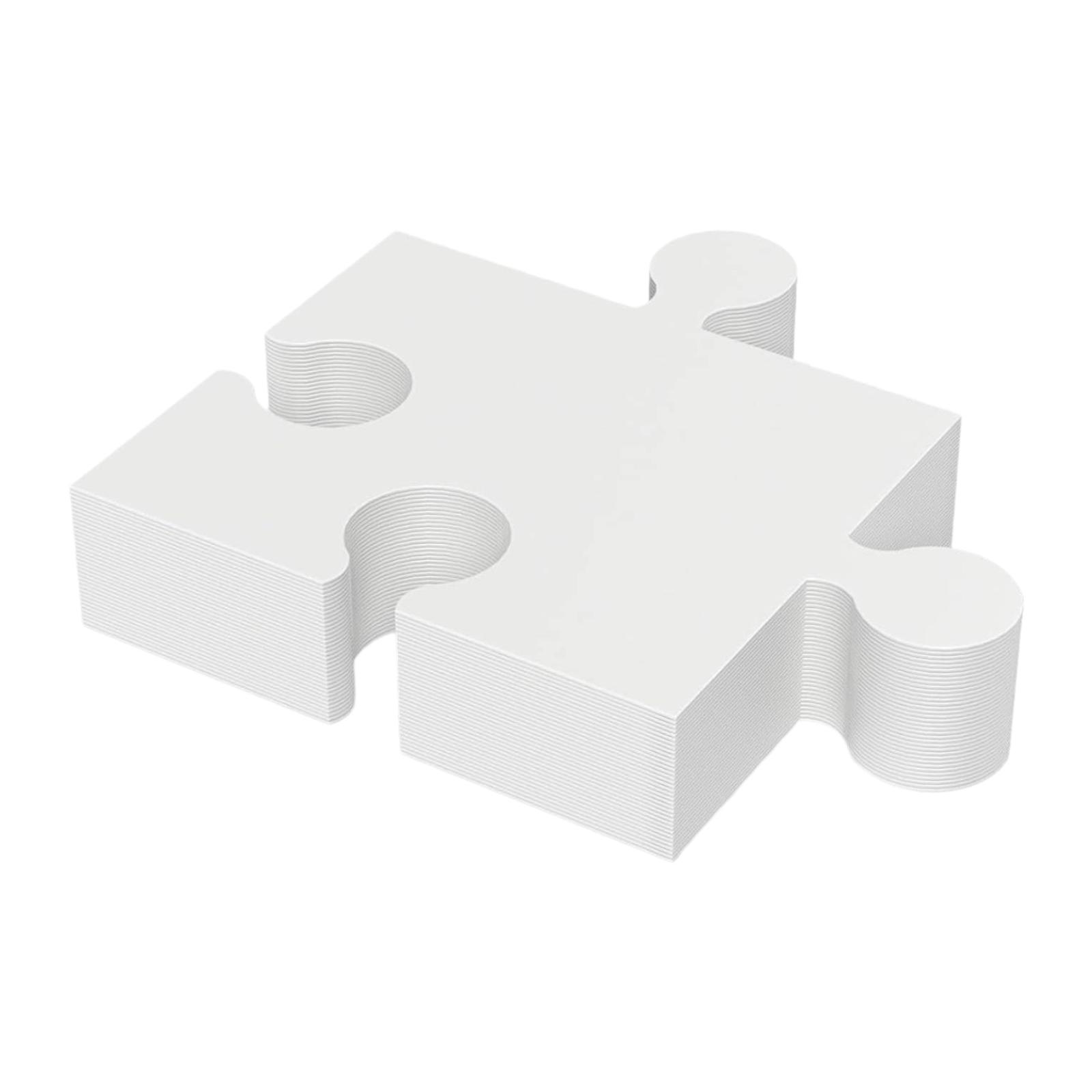 30 adet bulmaca parçaları boya - Puzzle Blank White incelemesi ve fiyatı