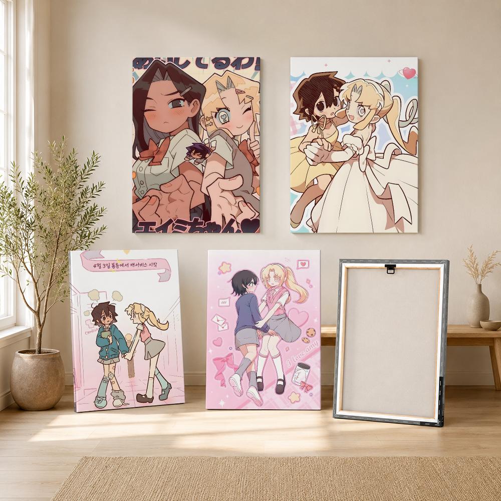 Anime I Love A-Amy Tablosu Kal - Canvas Wrap Ready incelemesi ve fiyatı